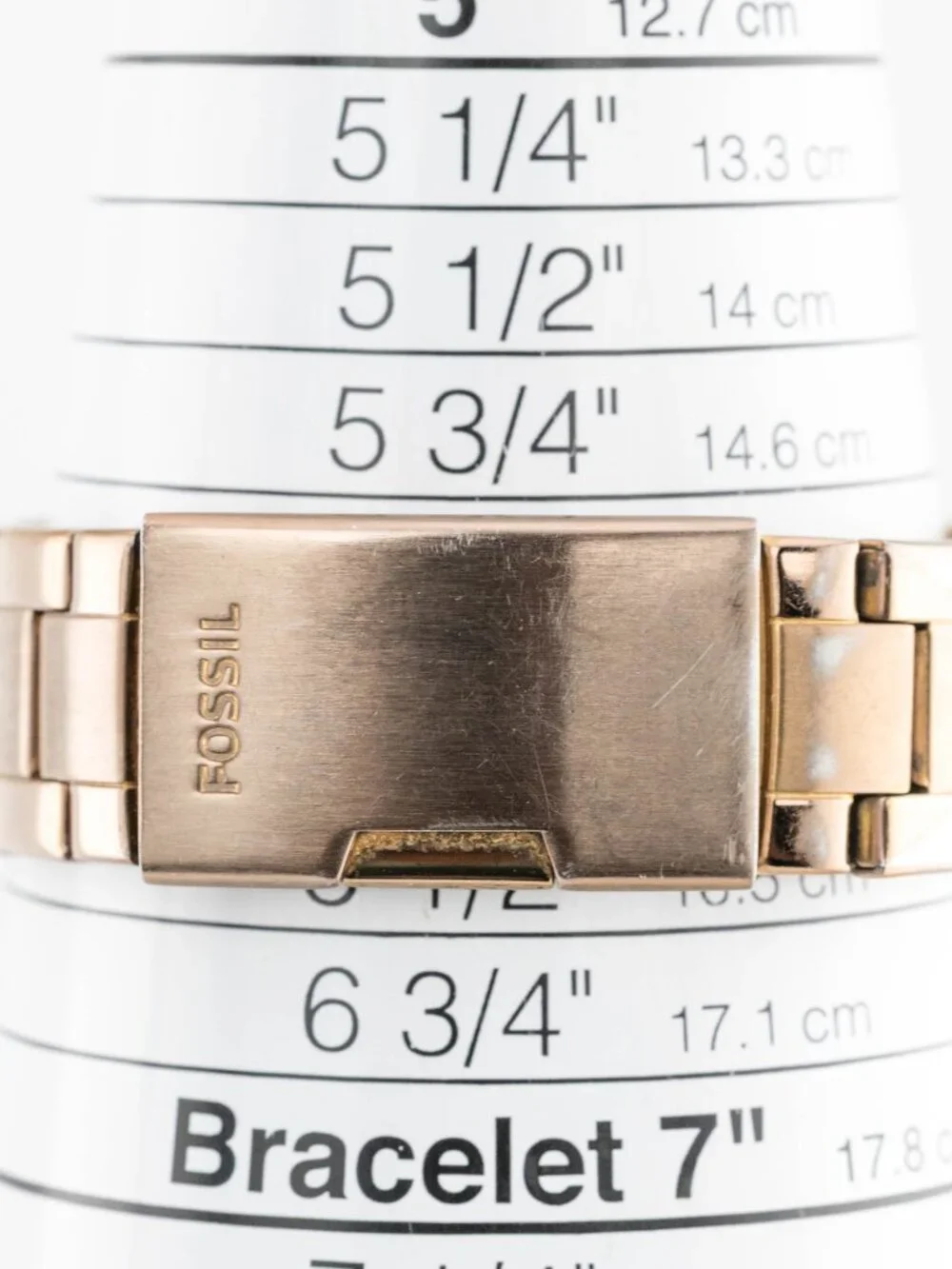 Fossil Riley ES2811 Crystal Bezel Quartz Analog Women's Watch New Battery